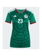 Mexiko Jesus Gallardo #23 Domácí Dres pro Dámské MS 2026 Krátký Rukáv Mexiko Jesus Gallardo #23 Domácí Dres pro Dámské MS 2026 Krátký Rukáv